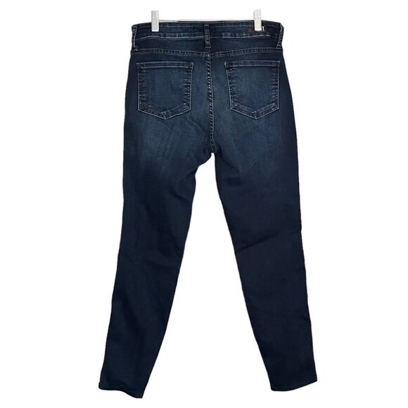 Kut from the Kloth Dark Blue Diana Fab Ab Skinny High-Rise Jeans, size 6 - Picture 5 of 9